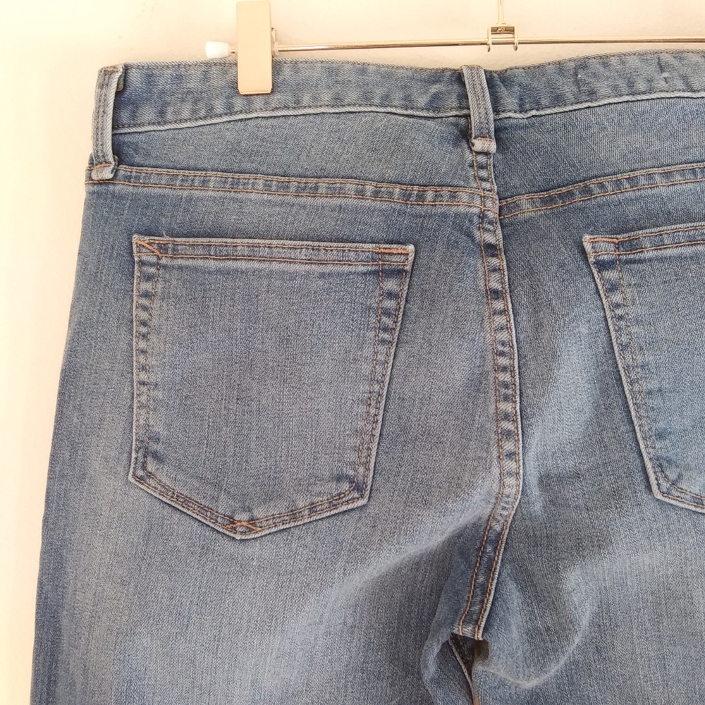 *SOLD* GAP 1969 SKINNY BERMUDA Crop & Roll Denim Shorts - Picture 9 of 13